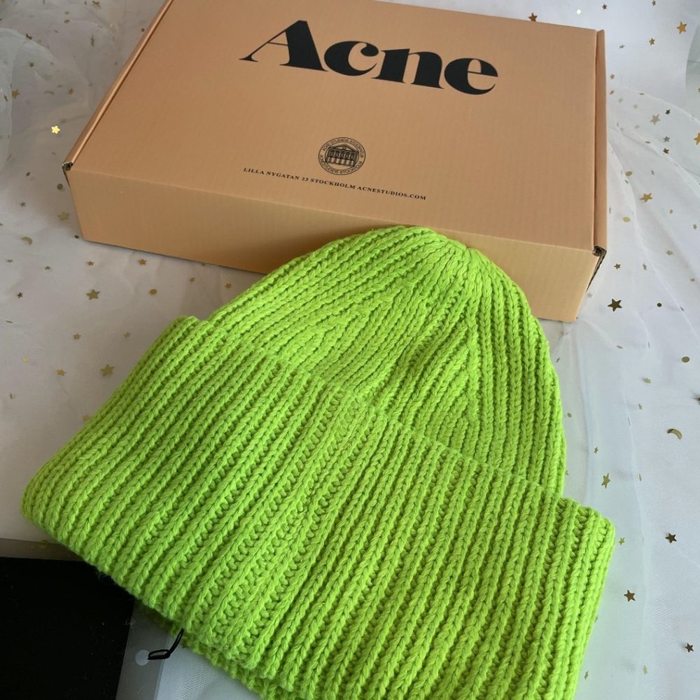 Acne Beanie 100% Authentic